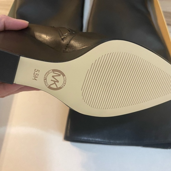 MICHAEL KORS ISRA WEDGE BOOT LEATHER US 5.5M - Picture 8 of 11